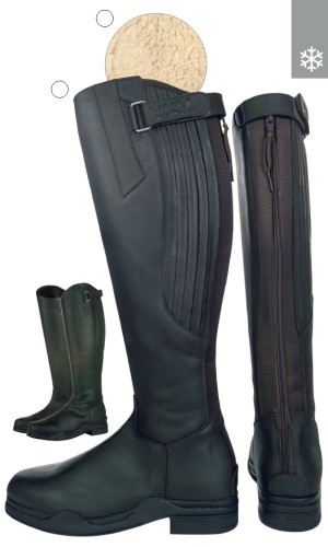 Bottes hiver country arctic noir Cavalissimo