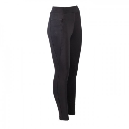 Leggings HIVER MAJA fond silicone - Pantalons d'quitation d'hiver