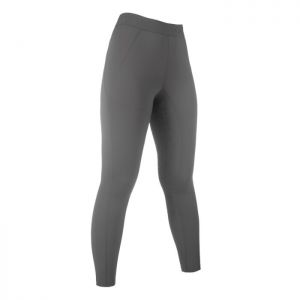 Leggings equitation Junior TABEA, fond silicone