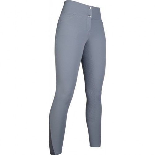 Pantalon ceinture large LARA fond silicone - Pantalons d'équitation à fond intégral