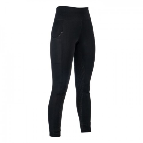 Leggings HIVER Cosy II, fond silicone - Pantalons d'quitation d'hiver