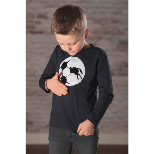 Polo enfant sequins ROMEO - T-shirts & polos d'équitation enfant