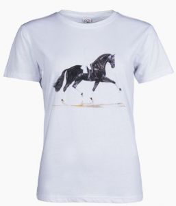 T-shirt cheval Black Pearl