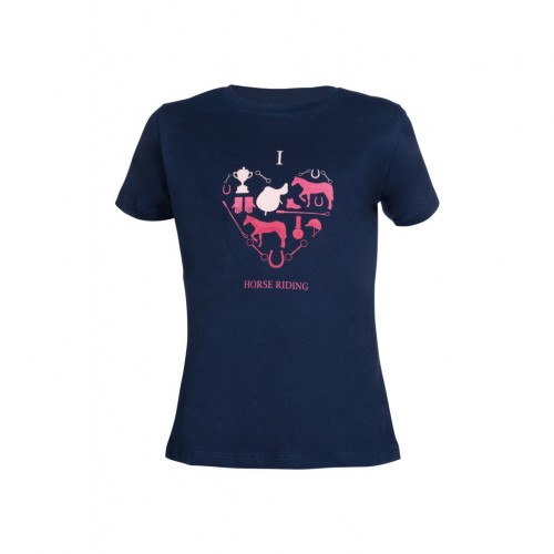 T-Shirt enfant "I love Horse Riding" - T-shirts & polos d'quitation enfant