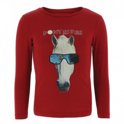 T-Shirt 06 ans PONY RIDER Hologramme - T-shirts & polos d'équitation enfant